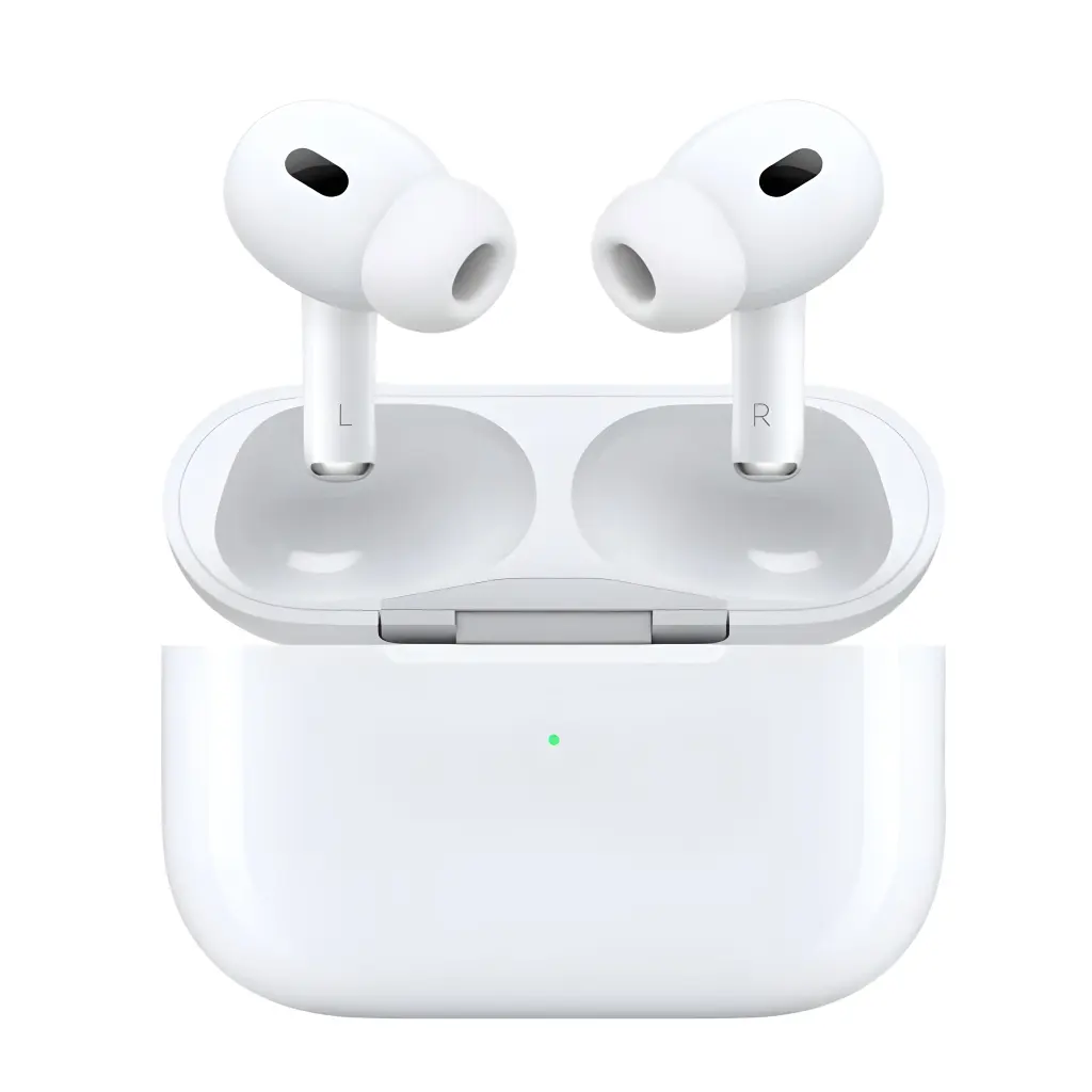 AirPods Pro (2nd generation)Og Quality with Clear sound and deep bass Bluetooth  (White, True Wireless)